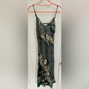 Silk patterned dress from Free People